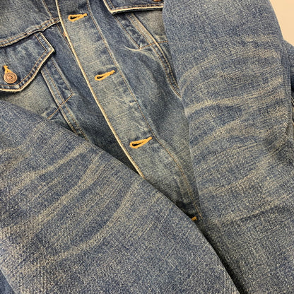 【中古品】【メンズ】 CELINE セリーヌ BOY DOLL DENIM JACKET ボーイ ドール デニム ジャケット アウター 141-261008-kh-06-izu サイズ：L カラー：インディゴ 万代Net店