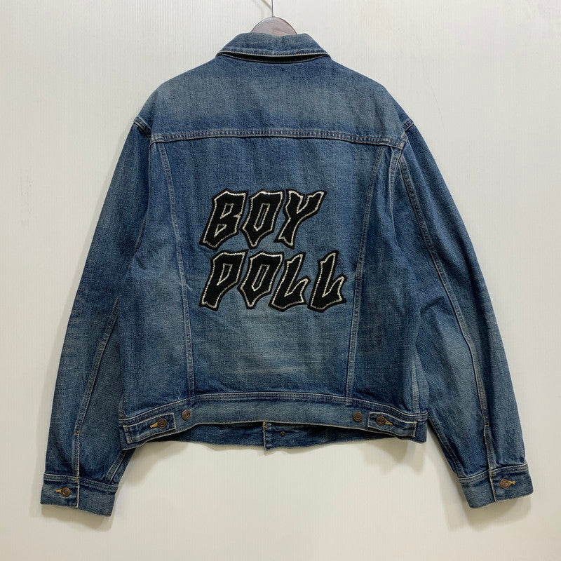 【中古品】【メンズ】 CELINE セリーヌ BOY DOLL DENIM JACKET ボーイ ドール デニム ジャケット アウター 141-261008-kh-06-izu サイズ：L カラー：インディゴ 万代Net店