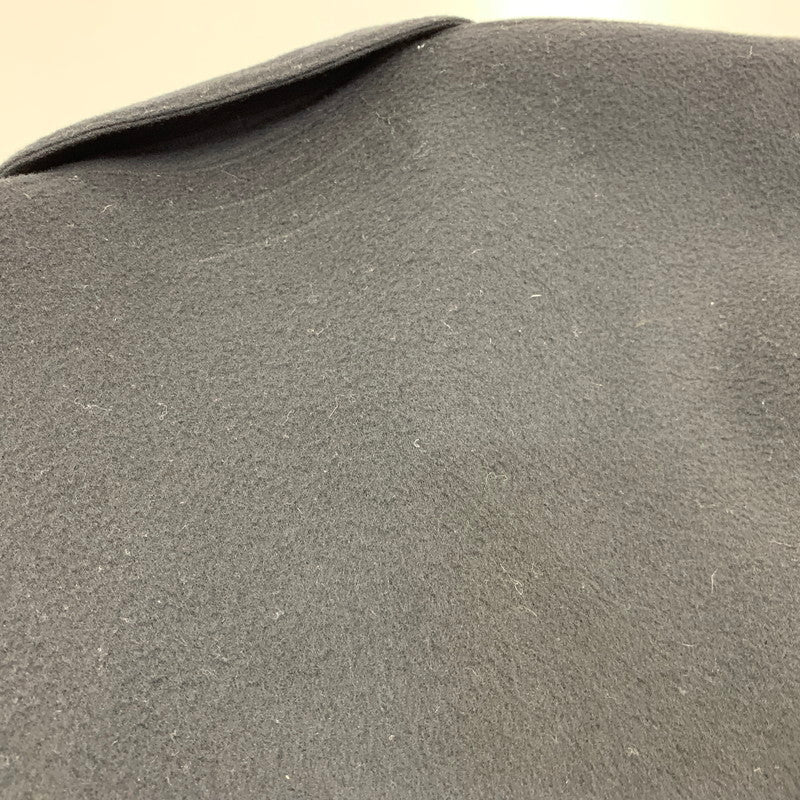 【中古品】【メンズ】 COMME DES GARCONS HOMME コムデギャルソンオム HH-J027 WOOL DOUBLE FACE MELTON JACKET ウール ダブル フェイス メルトン ジャケット アウター 140-261011-kh-01-izu サイズ：L カラー：ブラック 万代Net店