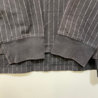 【中古品】【メンズ】 Polo by Ralph Lauren ポロバイラルフローレン RUGGER STRIPE SHIRT ラガー ストライプ シャツ 長袖 146-261013-as-01-izu サイズ：XL カラー：ブラック 万代Net店