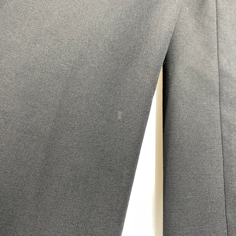 【中古品】【メンズ】 ATON エイトン PR.AG.LM.6910 WOOL TROPICAL WIDE EASY PANTS ウール トロピカル ワイド イージーパンツ ボトムス 151-261009-sm-14-izu サイズ：6 カラー：ブラック 万代Net店