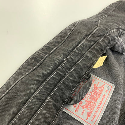 【中古品】【メンズ】 KIKO KOSTADINOV キコ・コスタディノフ × LEVI'S リーバイス DENIM JACKET PC9-000GK-0000 デニムジャケット 140-261008-as-09-izu サイズ：XXL カラー：ブラック 万代Net店