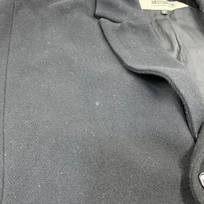 【中古品】【メンズ】 BASISBROEK バージスブルック CHESTER COAT チェスターコート 141-261013-as-02-izu サイズ：3 カラー：ブラック 万代Net店