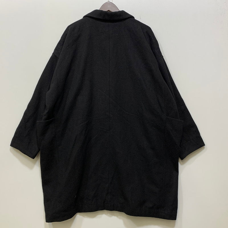 【中古品】【メンズ】 BASISBROEK バージスブルック CHESTER COAT チェスターコート 141-261013-as-02-izu サイズ：3 カラー：ブラック 万代Net店
