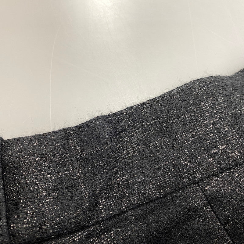 【中古品】【メンズ】 JULIUS ユリウス ABSTRACT RAFIA HALF PANTS アブストラクト ラフィア ハーフパンツ 151-261009-sm-13-izu サイズ：2 カラー：ブラック 万代Net店