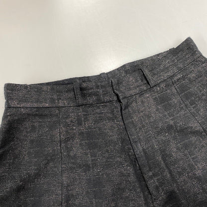 【中古品】【メンズ】 JULIUS ユリウス ABSTRACT RAFIA HALF PANTS アブストラクト ラフィア ハーフパンツ 151-261009-sm-13-izu サイズ：2 カラー：ブラック 万代Net店