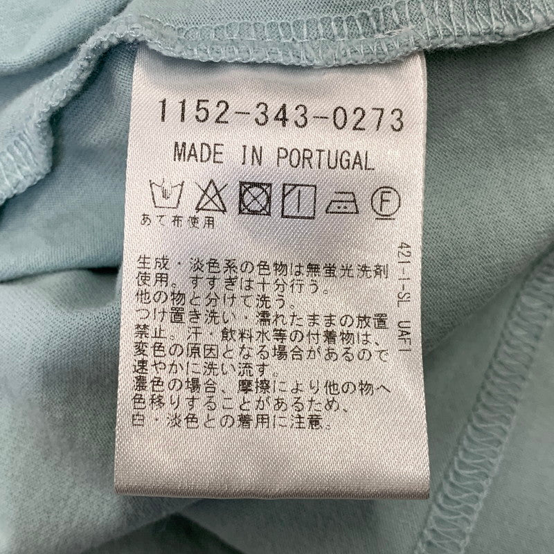 【中古品】【メンズ】 ACNE STUDIOS アクネストゥディオズ 1152-343-0273 ONE POINT LOGO SS TEE ワンポイント ロゴ ショートスリーブ Tシャツ トップス 141-261012-kh-17-izu サイズ：S カラー：ライトブルー系 万代Net店
