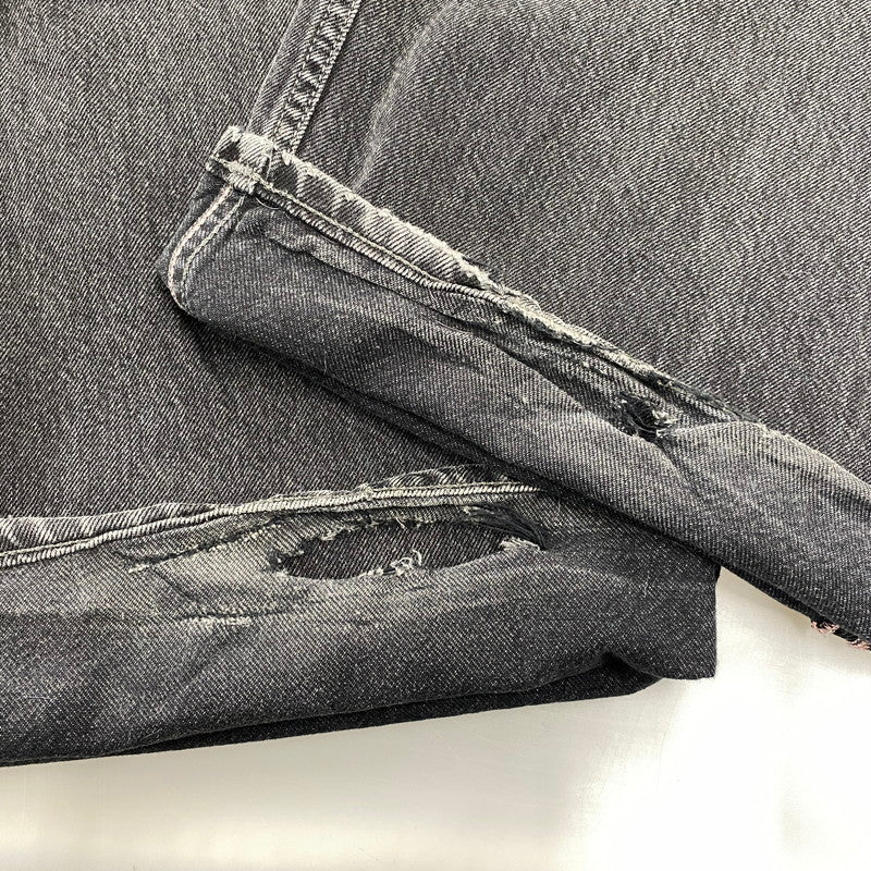 【中古品】【メンズ】 ACNE STUDIOS アクネストゥディオズ B00363 2021M VINTAGE DENIM PANTS ヴィンテージ デニムパンツ ボトムス 152-261009-sm-12-izu サイズ：不明 カラー：ブラック 万代Net店