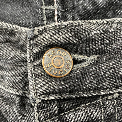 【中古品】【メンズ】 ACNE STUDIOS アクネストゥディオズ B00363 2021M VINTAGE DENIM PANTS ヴィンテージ デニムパンツ ボトムス 152-261009-sm-12-izu サイズ：不明 カラー：ブラック 万代Net店