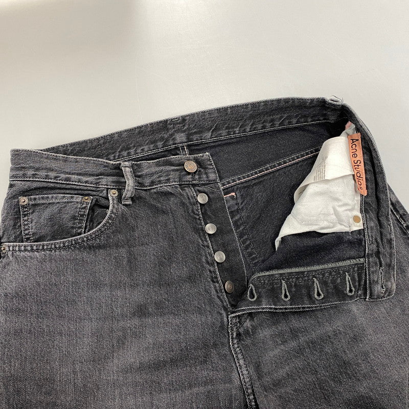 【中古品】【メンズ】 ACNE STUDIOS アクネストゥディオズ B00363 2021M VINTAGE DENIM PANTS ヴィンテージ デニムパンツ ボトムス 152-261009-sm-12-izu サイズ：不明 カラー：ブラック 万代Net店