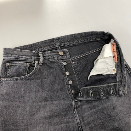 【中古品】【メンズ】 ACNE STUDIOS アクネストゥディオズ B00363 2021M VINTAGE DENIM PANTS ヴィンテージ デニムパンツ ボトムス 152-261009-sm-12-izu サイズ：不明 カラー：ブラック 万代Net店