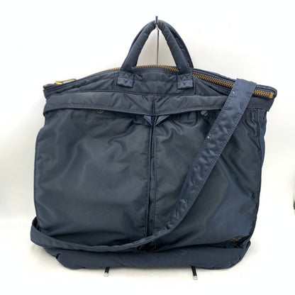 【中古品】【メンズ/レディース】 PORTER ポーター 622-19555 TANKER 2WAY HELMET BAG タンカー ツーウェイ ヘルメット バッグ カバン 鞄 188-261009-cs-01-izu カラー：ネイビー 万代Net店