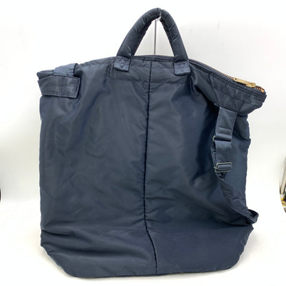 【中古品】【メンズ/レディース】 PORTER ポーター 622-19555 TANKER 2WAY HELMET BAG タンカー ツーウェイ ヘルメット バッグ カバン 鞄 188-261009-cs-01-izu カラー：ネイビー 万代Net店