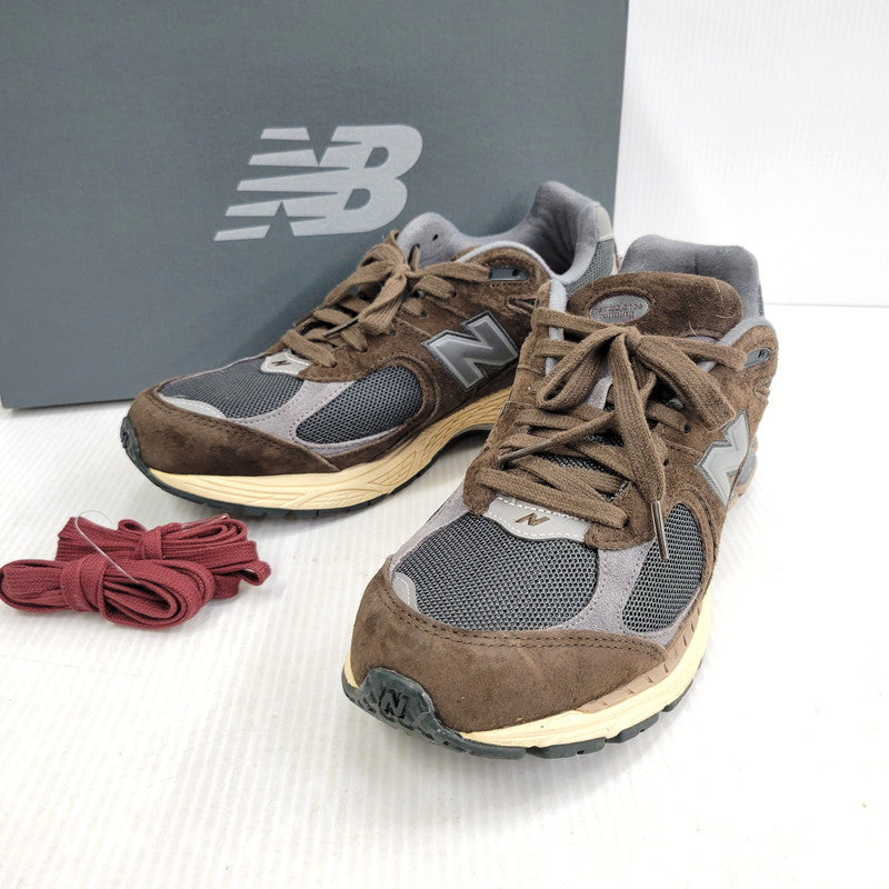 【中古品】【メンズ】 NEW BALANCE ニューバランス M2002RLY スニーカー 靴 162-261010-as-05-izu サイズ：29cm カラー：ブラウン 万代Net店