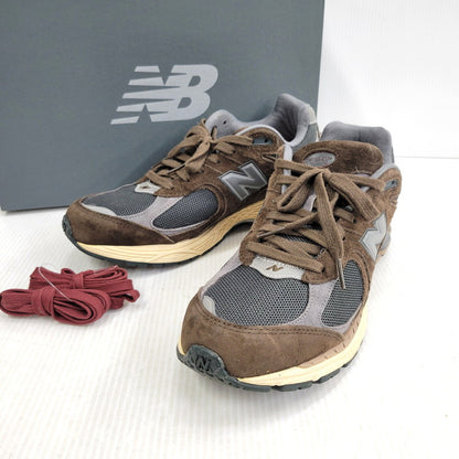 【中古品】【メンズ】 NEW BALANCE ニューバランス M2002RLY スニーカー 靴 162-261010-as-05-izu サイズ：29cm カラー：ブラウン 万代Net店