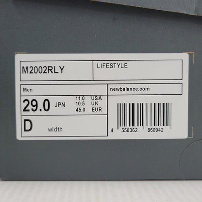 【中古品】【メンズ】 NEW BALANCE ニューバランス M2002RLY スニーカー 靴 162-261010-as-05-izu サイズ：29cm カラー：ブラウン 万代Net店