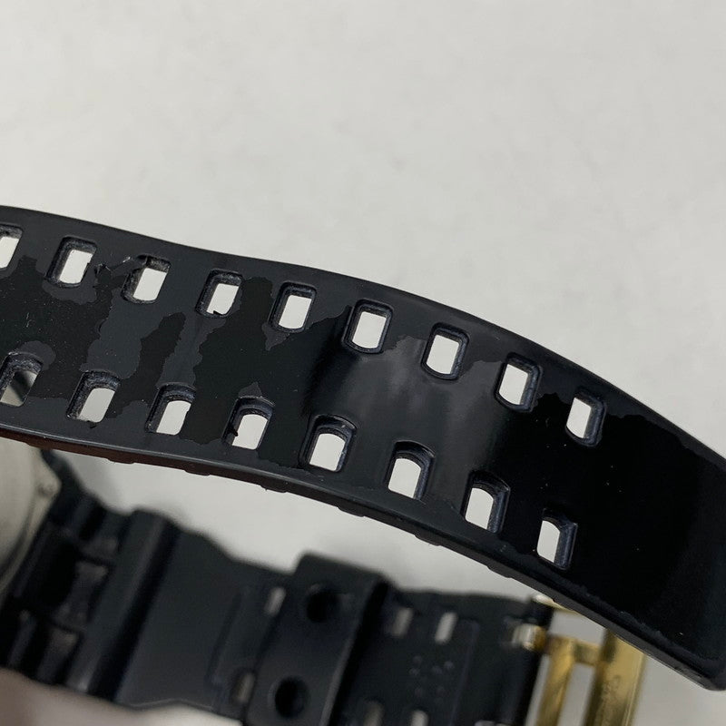 【中古品】【メンズ/レディース】 G-SHOCK ジーショック GA-710GB ANALOG・DIGITAL WATCH アナログ デジタル ウォッチ 時計 196-261013-kh-14-izu サイズ：57.5 × 53.4 × 18.4 mm カラー：ブラック×ゴールド 万代Net店