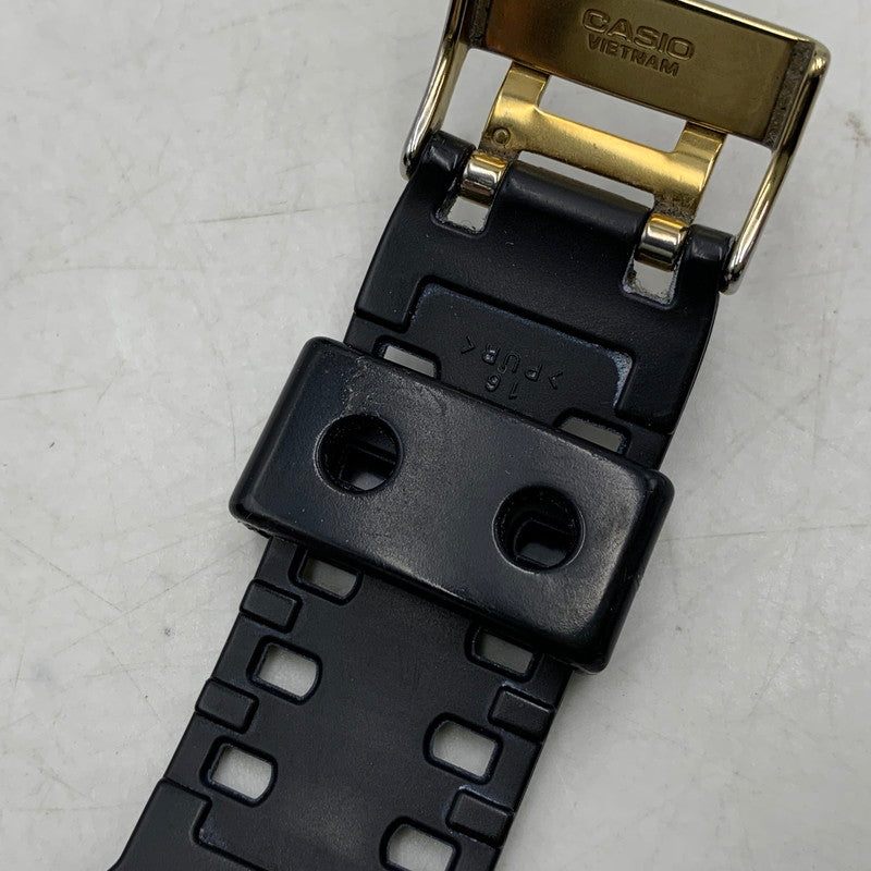 【中古品】【メンズ/レディース】 G-SHOCK ジーショック GA-710GB ANALOG・DIGITAL WATCH アナログ デジタル ウォッチ 時計 196-261013-kh-14-izu サイズ：57.5 × 53.4 × 18.4 mm カラー：ブラック×ゴールド 万代Net店