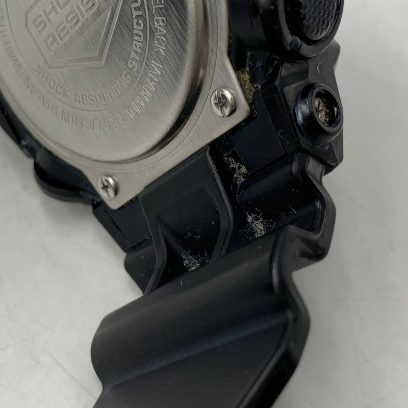 【中古品】【メンズ/レディース】 G-SHOCK ジーショック GA-710GB ANALOG・DIGITAL WATCH アナログ デジタル ウォッチ 時計 196-261013-kh-14-izu サイズ：57.5 × 53.4 × 18.4 mm カラー：ブラック×ゴールド 万代Net店