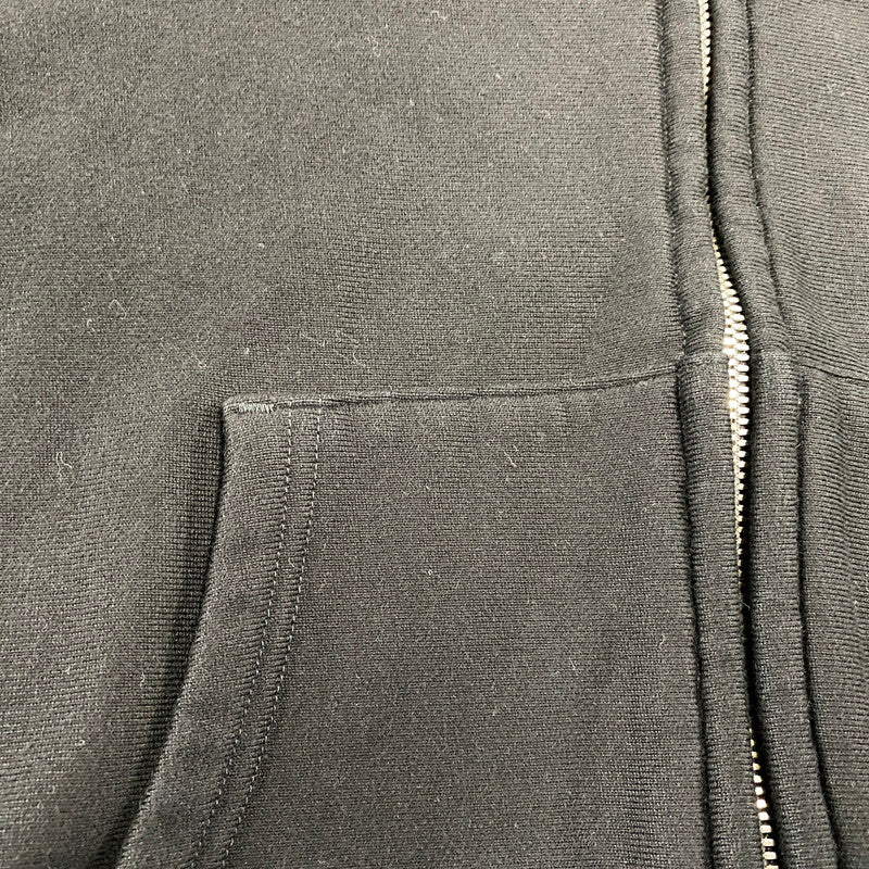 【中古品】【メンズ】 BLURHMS ROOTSTOCK ブラームス ルーツストック BROOTS24F23 SWEAT HOODIE ZIP スウェット フーディー ジップ パーカー 140-261009-sm-18-izu サイズ：3 カラー：ブラック 万代Net店
