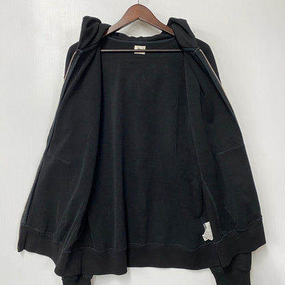 【中古品】【メンズ】 BLURHMS ROOTSTOCK ブラームス ルーツストック BROOTS24F23 SWEAT HOODIE ZIP スウェット フーディー ジップ パーカー 140-261009-sm-18-izu サイズ：3 カラー：ブラック 万代Net店