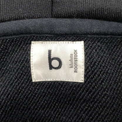 【中古品】【メンズ】 BLURHMS ROOTSTOCK ブラームス ルーツストック BROOTS24F23 SWEAT HOODIE ZIP スウェット フーディー ジップ パーカー 140-261009-sm-18-izu サイズ：3 カラー：ブラック 万代Net店
