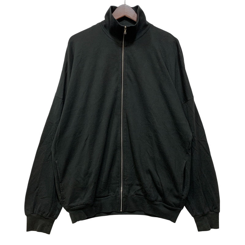 【中古品】【メンズ】 AURALEE オーラリー SUPER HIGH GAUGE SWEAT ZIP BLOUSON A25AB01CU スーパーハイゲージ スウェットジップブルゾン 140-261008-as-06-izu サイズ：4 カラー：ブラック 万代Net店