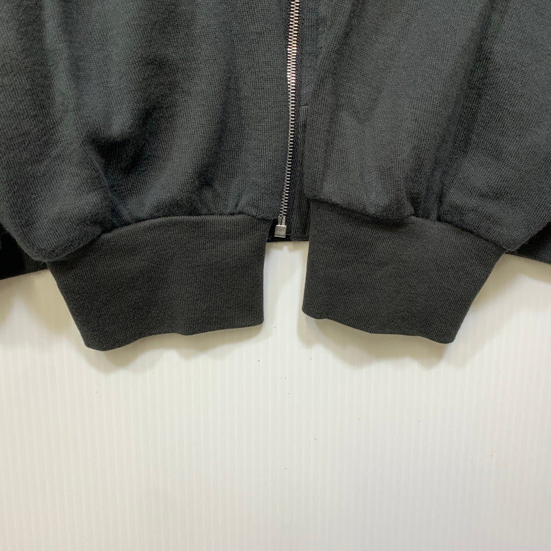 【中古品】【メンズ】 AURALEE オーラリー SUPER HIGH GAUGE SWEAT ZIP BLOUSON A25AB01CU スーパーハイゲージ スウェットジップブルゾン 140-261008-as-06-izu サイズ：4 カラー：ブラック 万代Net店