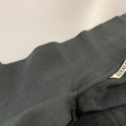 【中古品】【メンズ】 AURALEE オーラリー SUPER HIGH GAUGE SWEAT ZIP BLOUSON A25AB01CU スーパーハイゲージ スウェットジップブルゾン 140-261008-as-06-izu サイズ：4 カラー：ブラック 万代Net店