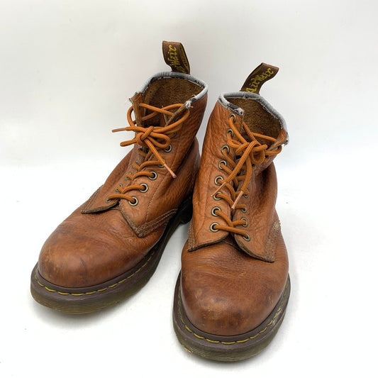 【中古品】【メンズ/レディース】 DR.MARTENS ドクターマーチン NUCK 8 EYE BOOTS ヌック アイ ブーツ シューズ 靴 164-261009-cs-09-izu サイズ：不明 カラー：ブラウン 万代Net店
