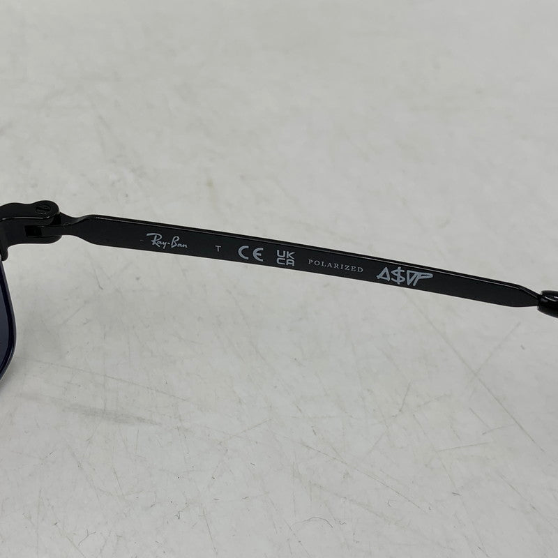 【中古品】【メンズ/レディース】 RAY-BAN レイバン×ASAP ROCKY エイサップ・ロッキー 0RB3928 SUNGLASSES サングラス 203-261009-cs-03-izu サイズ：54口20-145 カラー：ブラック 万代Net店