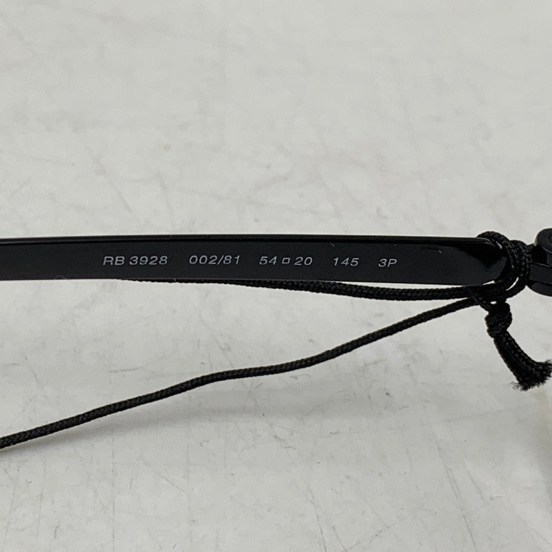 【中古品】【メンズ/レディース】 RAY-BAN レイバン×ASAP ROCKY エイサップ・ロッキー 0RB3928 SUNGLASSES サングラス 203-261009-cs-03-izu サイズ：54口20-145 カラー：ブラック 万代Net店