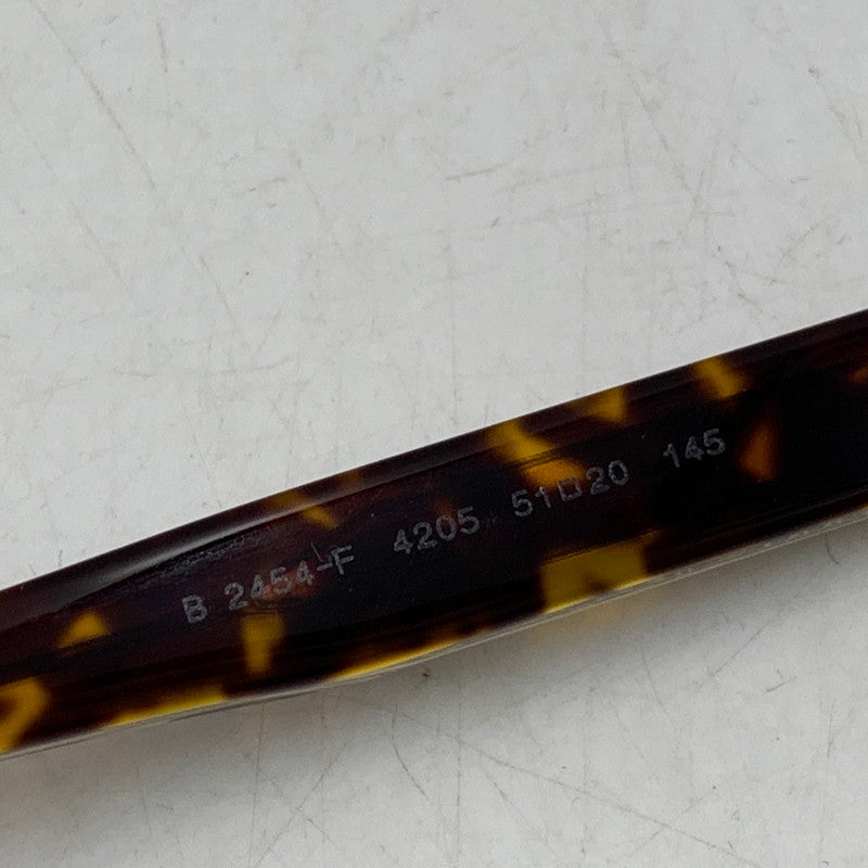 【中古品】【メンズ/レディース】 BURBERRY バーバリー B2454-F 4205 べっ甲柄 OPTICAL オプティカル メガネ 眼鏡 203-261009-cs-04-izu サイズ：51口20-145 カラー：ブラウン 万代Net店