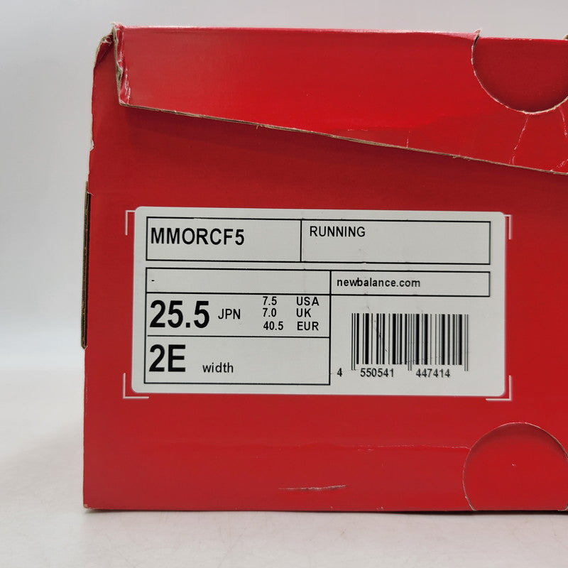 【中古美品】【メンズ/レディース】 NEW BALANCE ニューバランス MMORCF5 Fresh Foam X More v5 スニーカー シューズ 靴 162-261015-ay-01-izu サイズ：25.5cm カラー：CREAM/OR 万代Net店