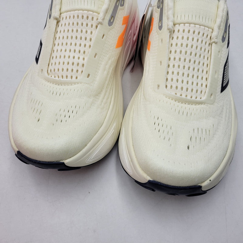 【中古美品】【メンズ/レディース】 NEW BALANCE ニューバランス MMORCF5 Fresh Foam X More v5 スニーカー シューズ 靴 162-261015-ay-01-izu サイズ：25.5cm カラー：CREAM/OR 万代Net店