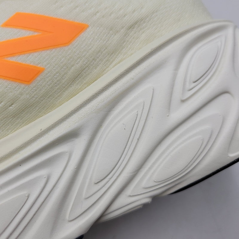 【中古美品】【メンズ/レディース】 NEW BALANCE ニューバランス MMORCF5 Fresh Foam X More v5 スニーカー シューズ 靴 162-261015-ay-01-izu サイズ：25.5cm カラー：CREAM/OR 万代Net店