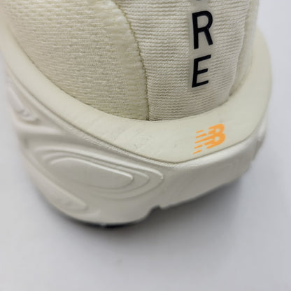 【中古美品】【メンズ/レディース】 NEW BALANCE ニューバランス MMORCF5 Fresh Foam X More v5 スニーカー シューズ 靴 162-261015-ay-01-izu サイズ：25.5cm カラー：CREAM/OR 万代Net店