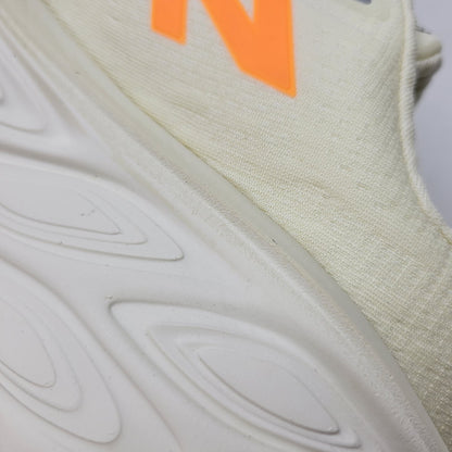 【中古美品】【メンズ/レディース】 NEW BALANCE ニューバランス MMORCF5 Fresh Foam X More v5 スニーカー シューズ 靴 162-261015-ay-01-izu サイズ：25.5cm カラー：CREAM/OR 万代Net店