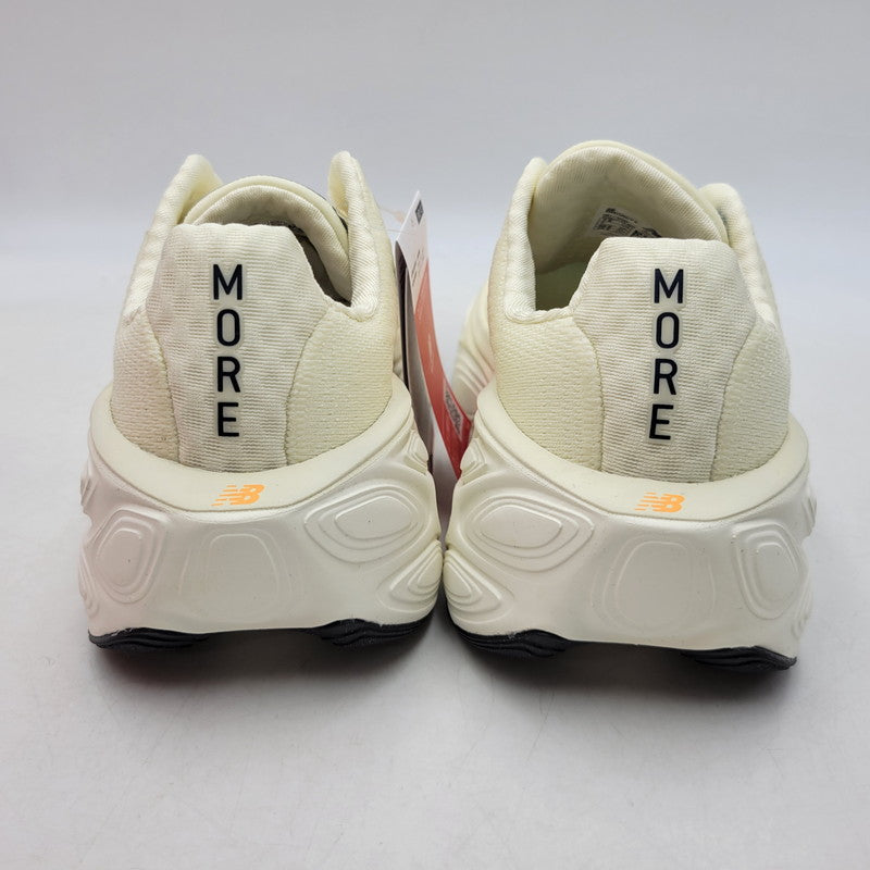 【中古美品】【メンズ/レディース】 NEW BALANCE ニューバランス MMORCF5 Fresh Foam X More v5 スニーカー シューズ 靴 162-261015-ay-01-izu サイズ：25.5cm カラー：CREAM/OR 万代Net店