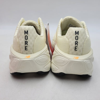 【中古美品】【メンズ/レディース】 NEW BALANCE ニューバランス MMORCF5 Fresh Foam X More v5 スニーカー シューズ 靴 162-261015-ay-01-izu サイズ：25.5cm カラー：CREAM/OR 万代Net店