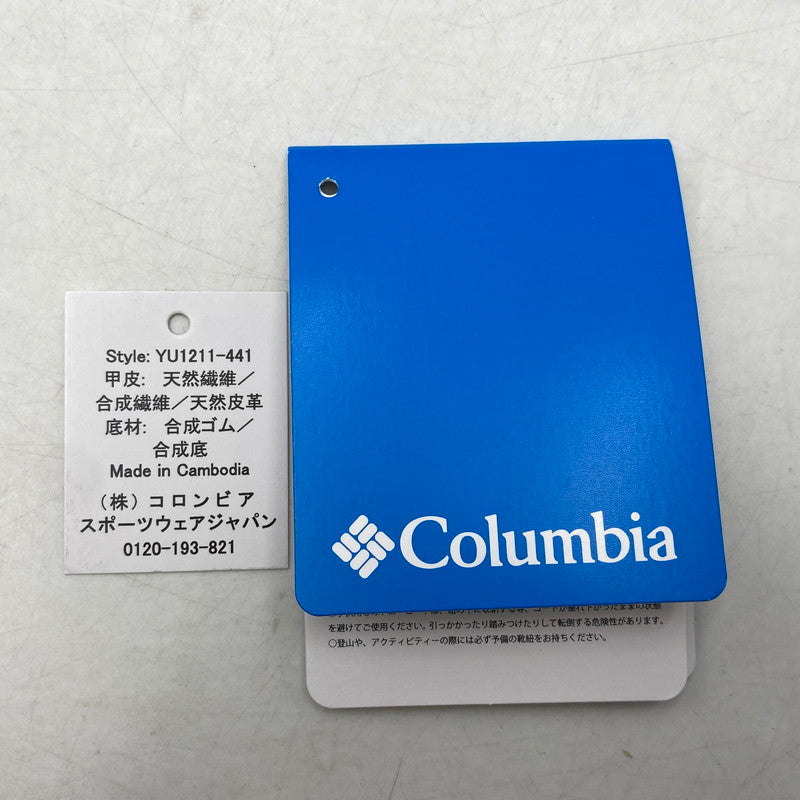 【中古品】【メンズ】 COLUMBIA コロンビア YU1211-441 EASTSIDE TRAILER イーストサイド トレイナ― スニーカー シューズ 靴 162-261017-cs-19-izu サイズ：28cm カラー：ブルー系 万代Net店