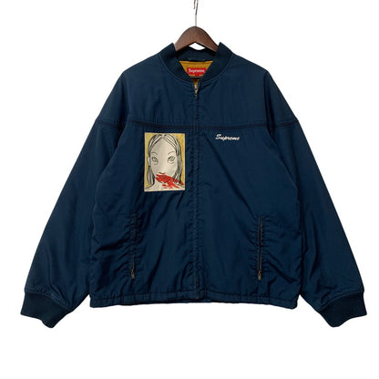 【中古品】【メンズ】 SUPREME シュプリーム JACKET ジャケット アウター トップス 149-261010-sm-02-izu サイズ：L カラー：ネイビー 万代Net店