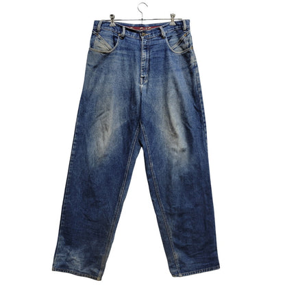 【中古品】【メンズ】 PELLEPELLE ペレペレ BAGGY DENIM PANTS バギーデニムパンツ ジーンズ ズボン ボトムス 157-261015-ay-04-izu サイズ：36 カラー：インディゴ 万代Net店