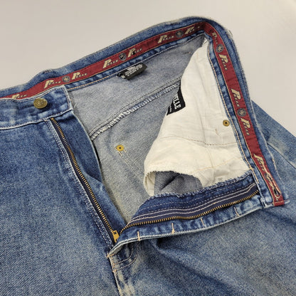 【中古品】【メンズ】 PELLEPELLE ペレペレ BAGGY DENIM PANTS バギーデニムパンツ ジーンズ ズボン ボトムス 157-261015-ay-04-izu サイズ：36 カラー：インディゴ 万代Net店