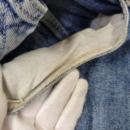 【中古品】【メンズ】 PELLEPELLE ペレペレ BAGGY DENIM PANTS バギーデニムパンツ ジーンズ ズボン ボトムス 157-261015-ay-04-izu サイズ：36 カラー：インディゴ 万代Net店