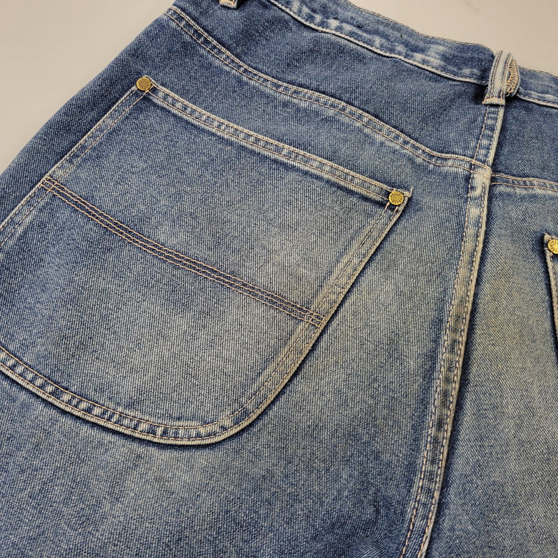 【中古品】【メンズ】 PELLEPELLE ペレペレ BAGGY DENIM PANTS バギーデニムパンツ ジーンズ ズボン ボトムス 157-261015-ay-04-izu サイズ：36 カラー：インディゴ 万代Net店