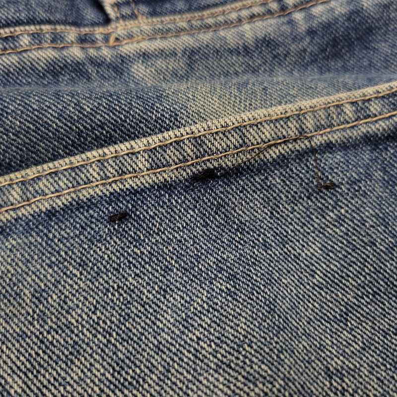 【中古品】【メンズ】 PELLEPELLE ペレペレ BAGGY DENIM PANTS バギーデニムパンツ ジーンズ ズボン ボトムス 157-261015-ay-04-izu サイズ：36 カラー：インディゴ 万代Net店