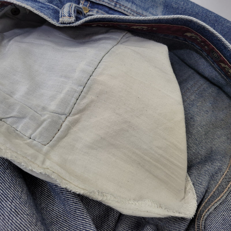 【中古品】【メンズ】 PELLEPELLE ペレペレ BAGGY DENIM PANTS バギーデニムパンツ ジーンズ ズボン ボトムス 157-261015-ay-04-izu サイズ：36 カラー：インディゴ 万代Net店