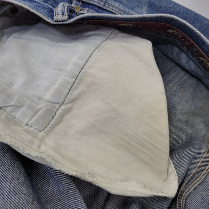 【中古品】【メンズ】 PELLEPELLE ペレペレ BAGGY DENIM PANTS バギーデニムパンツ ジーンズ ズボン ボトムス 157-261015-ay-04-izu サイズ：36 カラー：インディゴ 万代Net店