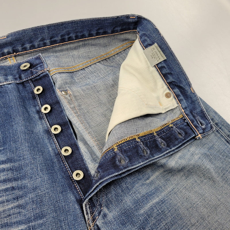 【現状渡し品】【メンズ】 Levi's リーバイス S501XX DENIM PANTS 44501 デニムパンツ ジーンズ 日本製 157-261010-as-32-izu サイズ：W36 カラー：インディゴ 万代Net店